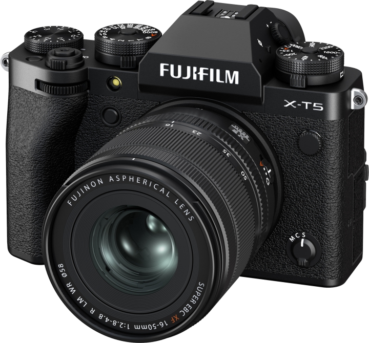 FUJIFILM X-T5 Kit Sort m/ XF 16-50mm F2.8-4.8 R LM WR