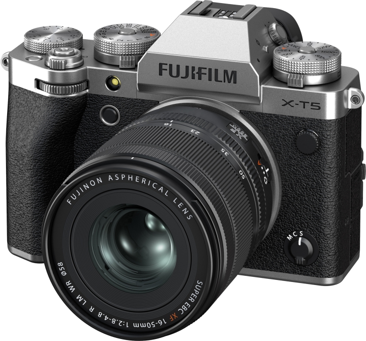 FUJIFILM X-T5 Kit m/ XF 16-50mm F2.8-4.8 R LM WR Sølv