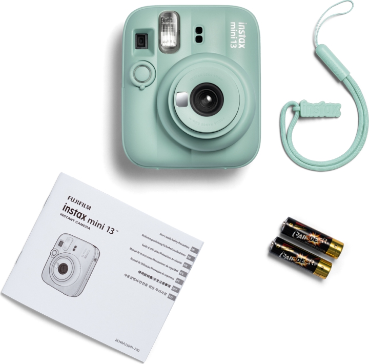 FUJIFILM Instax Mini 13 Kamera - Lagoon Green (Grøn)