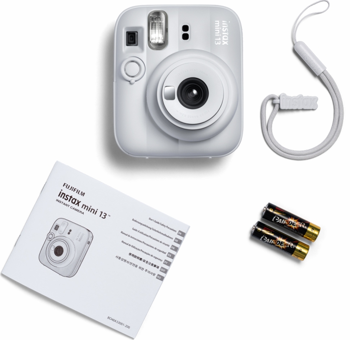 FUJIFILM Instax Mini 13 Kamera - Clay White (Hvid)