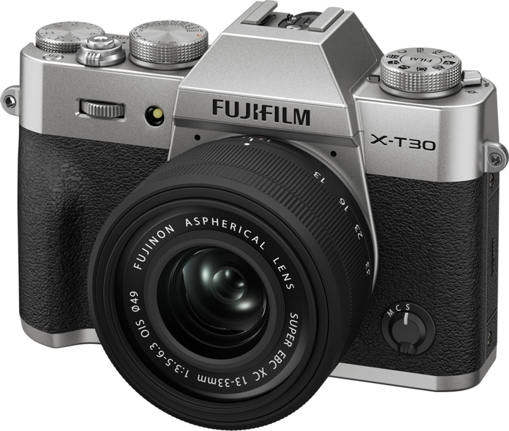 FUJIFILM X-T30 III Kit m/ XC 13-33mm F3.5-6.3 OIS Sølv