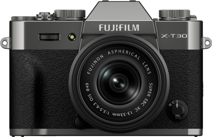 FUJIFILM X-T30 III Kit m/ XC 13-33mm F3.5-6.3 OIS Charcoal Sølv