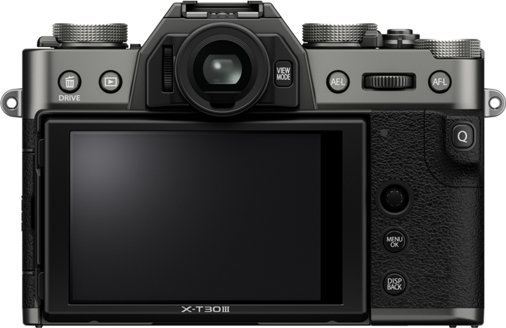 FUJIFILM X-T30 III Kit m/ XC 13-33mm F3.5-6.3 OIS Charcoal Sølv