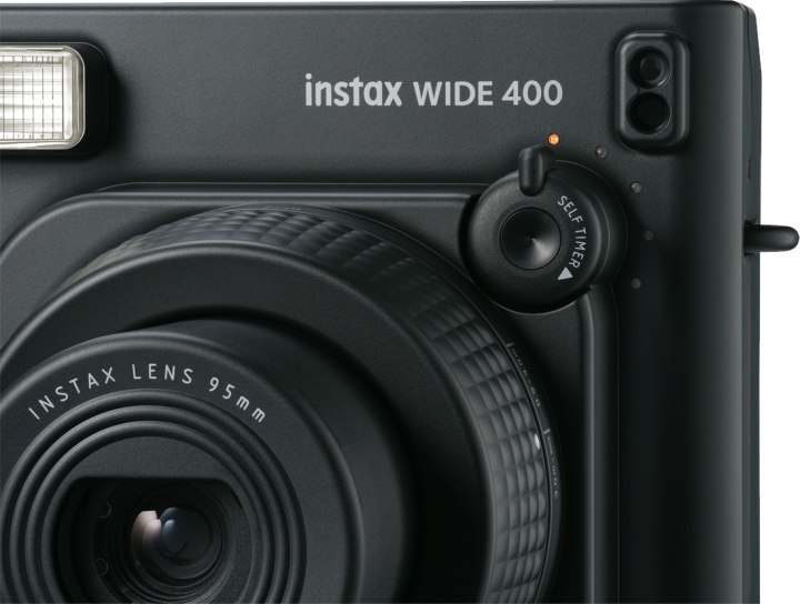 FUJIFILM Instax Wide 400 Kamera - Black (Sort)