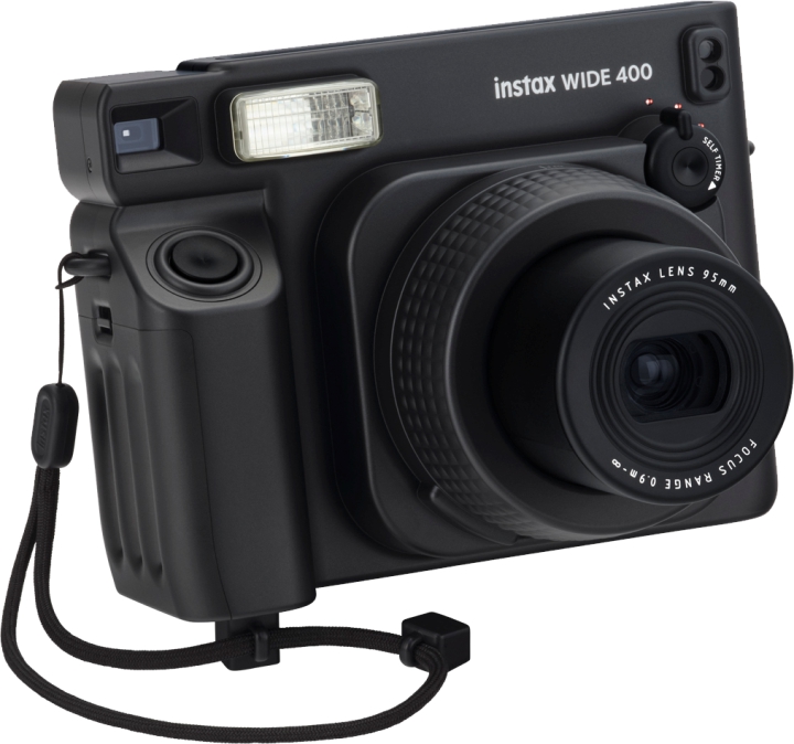 FUJIFILM Instax Wide 400 Kamera - Black (Sort)