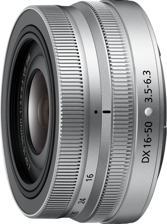 Nikon NIKKOR Z DX 16-50mm F3.5-6.3 VR SE Sølv