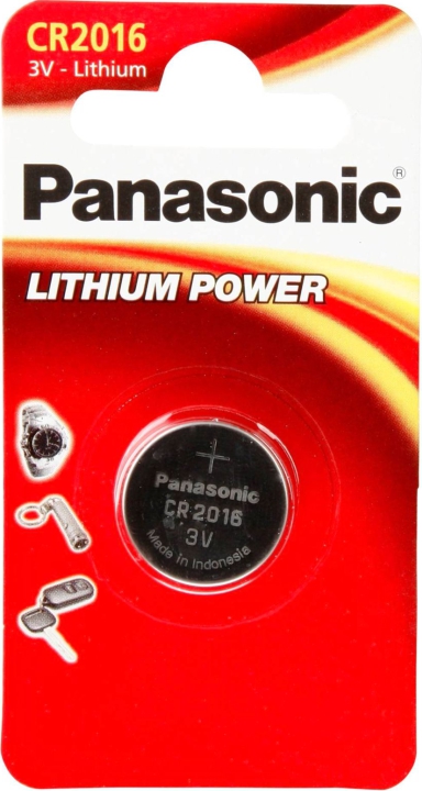 Panasonic CR2016 Batteri - 3V