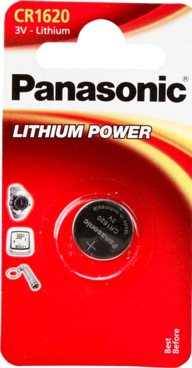 Panasonic CR1620 Batteri - 3V