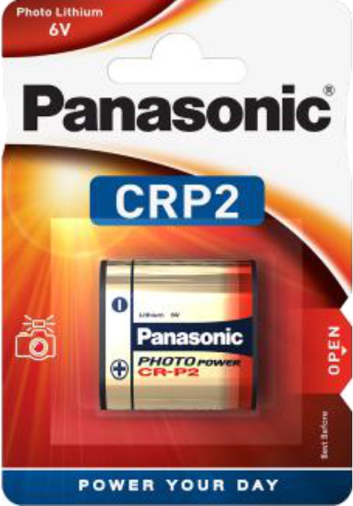 Panasonic CR-P2 Batteri - 6V