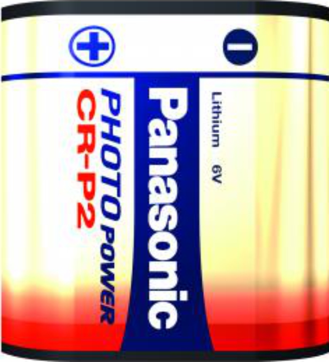 Panasonic CR-P2 Batteri - 6V