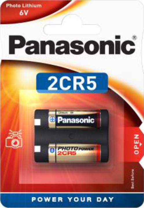 Panasonic 2CR5 Batteri - 6V