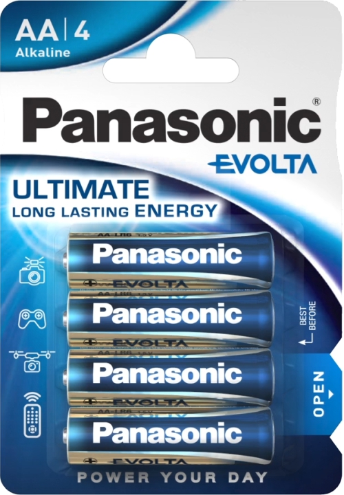 Panasonic 4 stk. AA Batterier - 1,5V