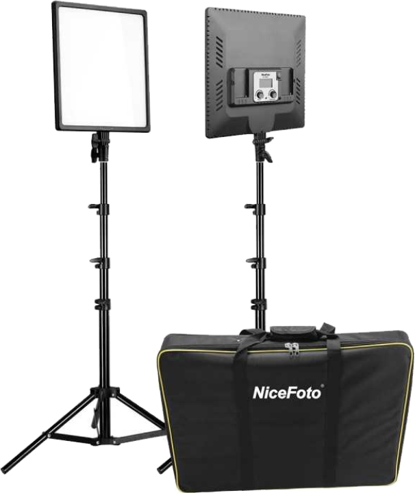 NiceFoto SL-500A LED Lyspanel inkl. Stativ