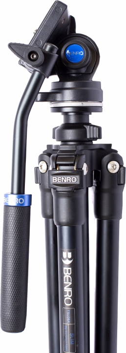 Benro Slim Video Aluminium Stativkit m/ S2CSH Videohoved