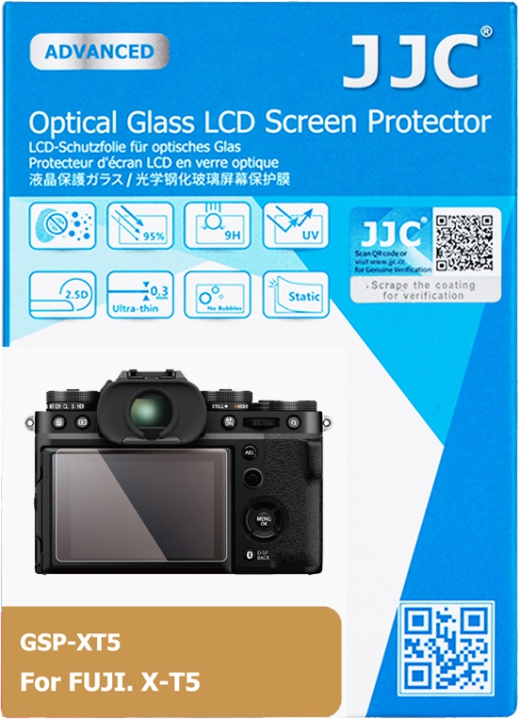 JJC LCD Skærmbeskyttelse i Glas - X-T5