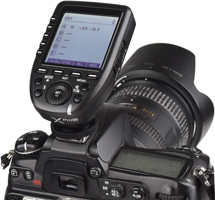 Godox XPro TTL Flash Trigger til Nikon