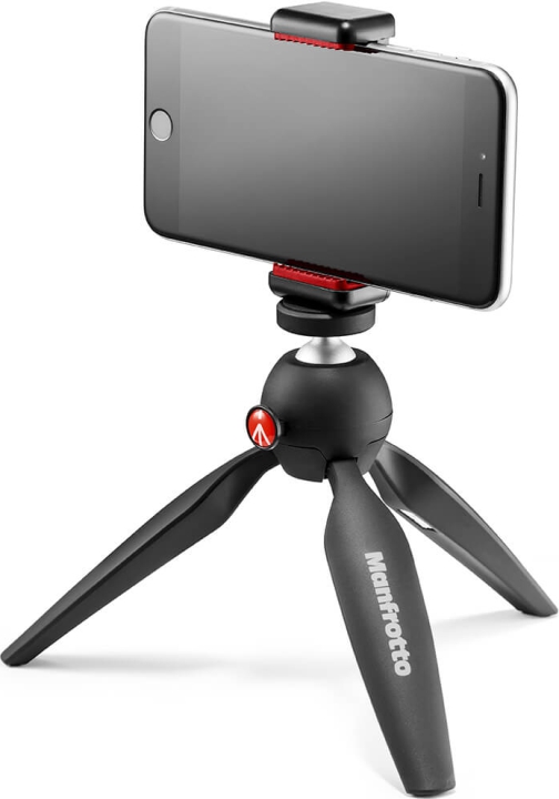 Manfrotto PIXI Smart Mini-Stativ Kit m/ Smartphoneholder