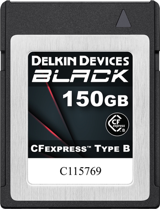 Delkin Black Type-B 150GB CFexpress-Kort - 1725MB/s