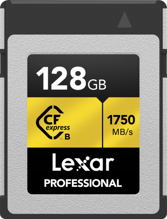 Lexar Pro Gold Type-B 128GB CFexpress-Kort - 1750MB/s