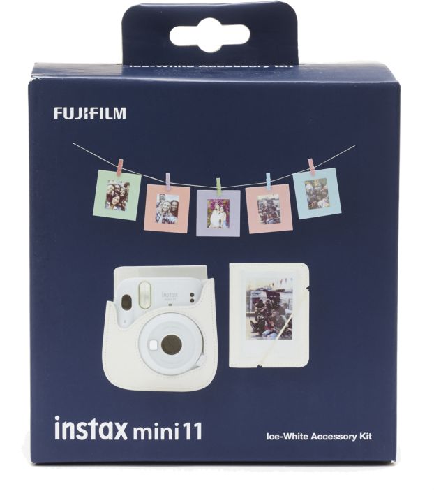 FUJIFILM Instax Mini 11 Tilbehørskit - Ice-White (Hvid)