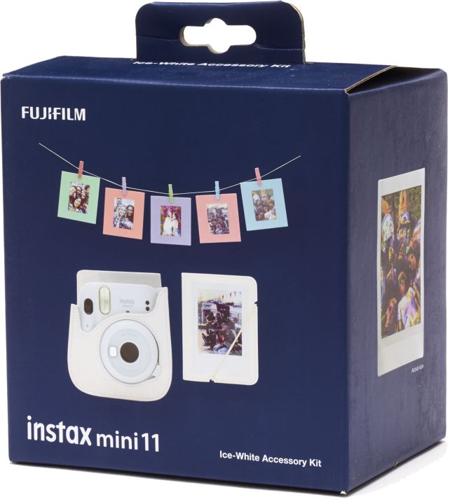 FUJIFILM Instax Mini 11 Tilbehørskit - Ice-White (Hvid)