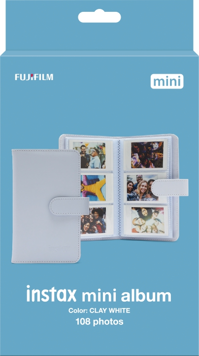 FUJIFILM Instax Mini 12 Album - Clay White (Hvid)