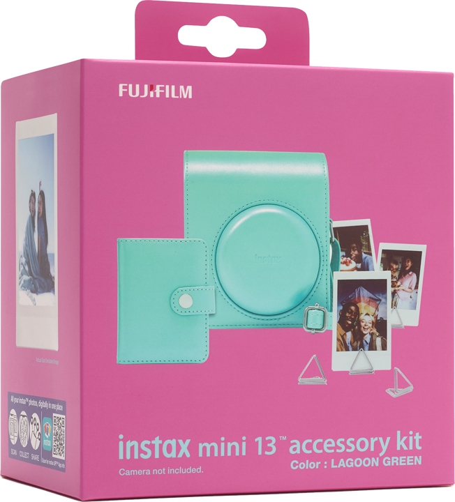 FUJIFILM Instax Mini 13 Tilbehørskit - Lagoon Green (Grøn)