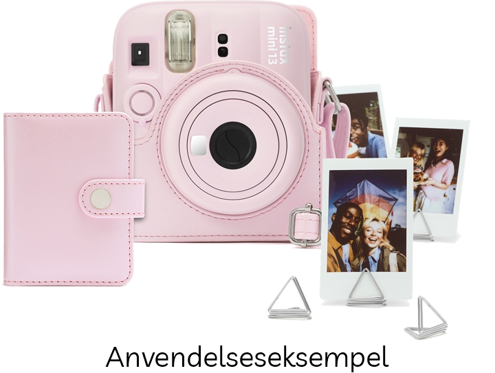 FUJIFILM Instax Mini 13 Tilbehørskit - Candy Pink (Lyserød)