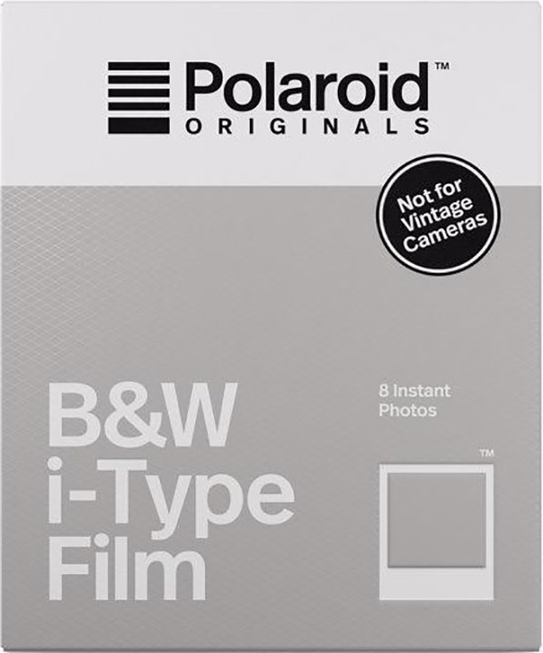 Polaroid I-Type Sort-Hvid Film