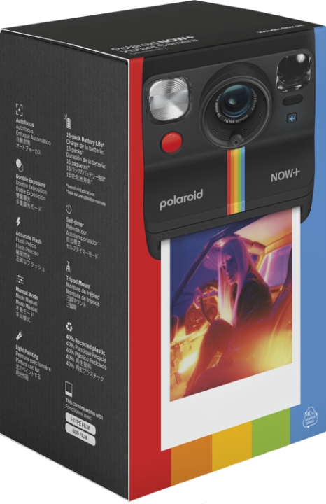 Polaroid Now + Gen 2 Kamera Black (Sort)